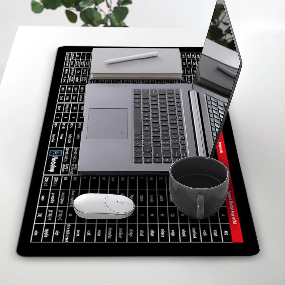 Key Super Large Anti-Slip Keyboard Pad